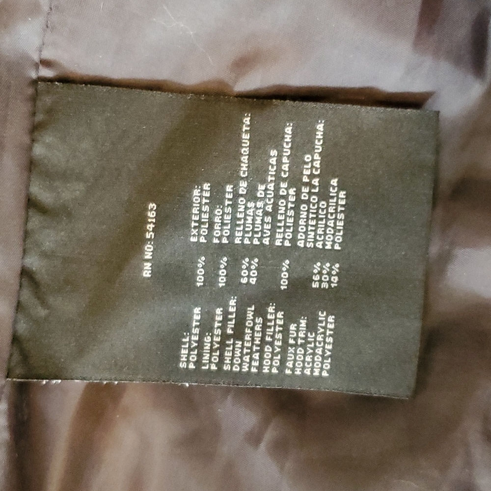 Marc New York Fur Hooded Puffer Winter Jacket - Picture 5 of 7